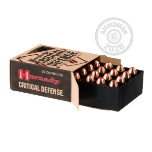 Image of 40 S&W HORNADY CRITICAL DEFENSE 165 GRAIN FTX JHP (200 ROUNDS)