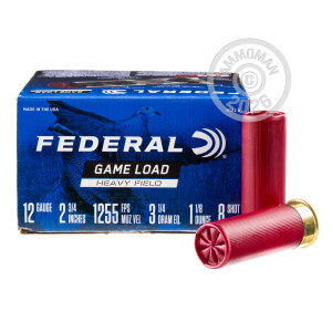 Great ammo for upland bird hunting, these Federal rounds are for sale now at AmmoMan.com.