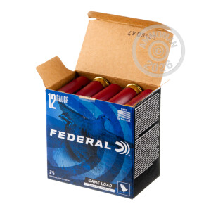 Photograph of Federal 12 Gauge #8 shot for sale at AmmoMan.com