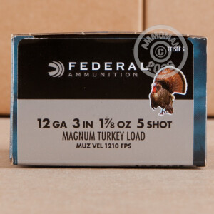 Great ammo for hunting turkey, these Federal rounds are for sale now at AmmoMan.com.