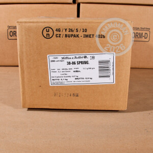 Image of the .30-06 SPRINGFIELD SELLIER & BELLOT 180 GRAIN XRG (20 ROUNDS) available at AmmoMan.com.