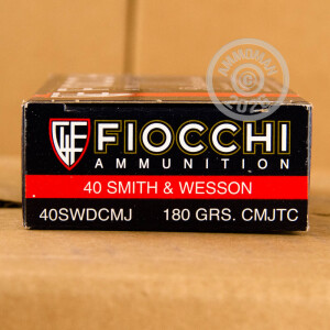 Image of .40 S&W FIOCCHI SHOOTING DYNAMICS 180 GRAIN CMJ (1000 ROUNDS)