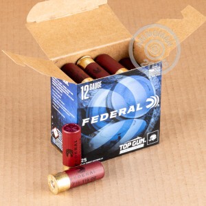 Image of the 12 GAUGE FEDERAL TOP GUN SUBSONIC 2-3/4" 1-1/8 OZ. #7.5 Shot (250 ROUNDS) available at AmmoMan.com.
