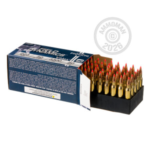 Image of Fiocchi 223 Remington rifle ammunition.