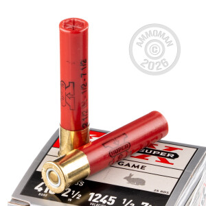 Image of 410 BORE WINCHESTER SUPER-X 2-1/2" 1/2 OZ. #7.5 SHOT (25 ROUNDS)