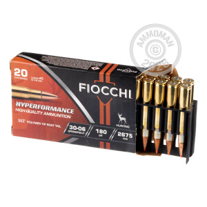 Image of .30-06 SPRINGFIELD FIOCCHI EXTREMA SST 180 GRAIN JHP (20 ROUNDS)