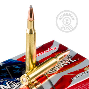 Photograph showing detail of 270 WIN HORNADY AMERICAN WHITETAIL 130 GRAIN SP (20 ROUNDS)