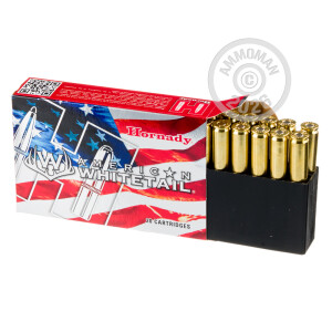Image of the 270 WIN HORNADY AMERICAN WHITETAIL 130 GRAIN SP (20 ROUNDS) available at AmmoMan.com.