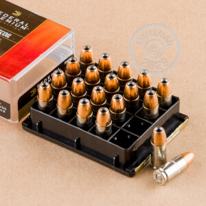 Photo of 9mm Luger JHP ammo by Federal for sale at AmmoMan.com.