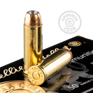 Photograph showing detail of 45 LONG COLT SELLIER & BELLOT 230 GRAIN JHP (50 ROUNDS)