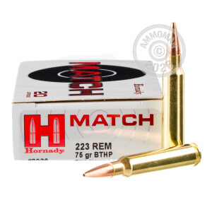 A photo of a box of Hornady ammo in 223 Remington.