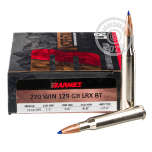 Image of 270 Winchester rifle ammunition at AmmoMan.com.