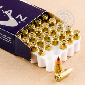 Photo of 9mm Luger TMJ ammo by Speer for sale at AmmoMan.com.