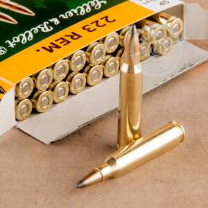 Image of 223 Remington rifle ammunition at AmmoMan.com.