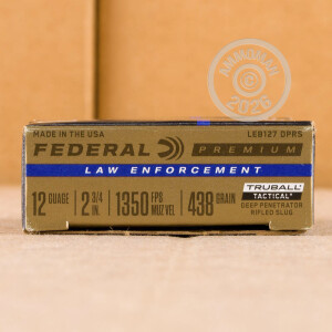 Photograph of Federal 12 Gauge Rifled Slug for sale at AmmoMan.com