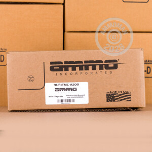 An image of 9mm Luger ammo made by Ammo Incorporated at AmmoMan.com.
