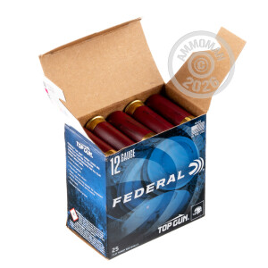 Image of the 12 GAUGE FEDERAL TOP GUN 2-3/4" #7.5 SHOT (25 SHELLS) available at AmmoMan.com.