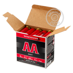 Image of 12 GAUGE WINCHESTER AA 2-3/4" 1-1/8 OZ. #9 SHOT (25 ROUNDS)