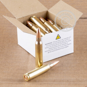 Image detailing the brass case on the Prvi Partizan ammunition.