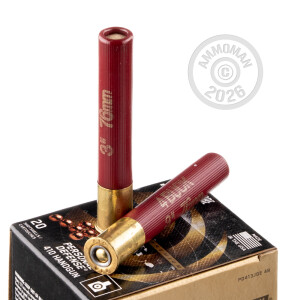 Photo detailing the 410 BORE FEDERAL PERSONAL DEFENSE 3" #4 BUCKSHOT (20 ROUNDS) for sale at AmmoMan.com.
