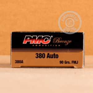 Image of .380 Auto ammo by PMC that's ideal for Subsonic, training at the range.