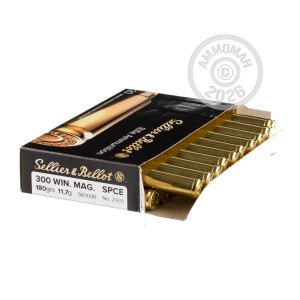Image of 300 WIN MAG SELLIER & BELLOT 180 GRAIN SPCE (400 ROUNDS)