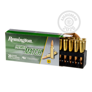 A photo of a box of Remington ammo in 308 / 7.62x51.