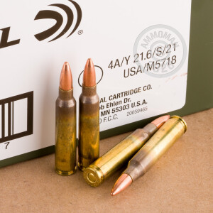 A photo of a box of Federal ammo in 5.56x45mm.