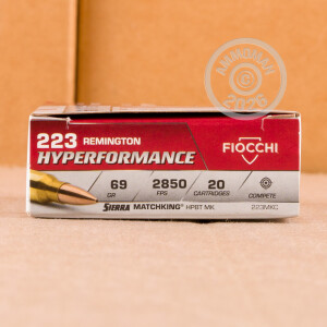 Image of 223 Remington rifle ammunition at AmmoMan.com.