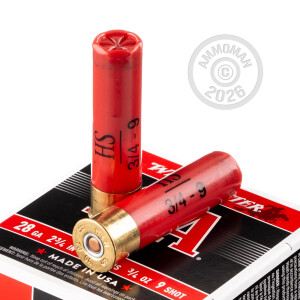 Photo detailing the 28 GAUGE WINCHESTER AA 2-3/4" 3/4 OZ. #9 SHOT (250 ROUNDS) for sale at AmmoMan.com.