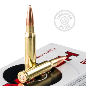 An image of 308 / 7.62x51 ammo made by Hornady at AmmoMan.com.