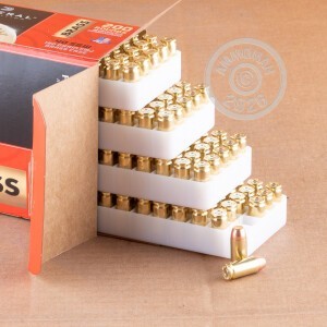 Image of .40 Smith & Wesson ammo by Federal that's ideal for training at the range.