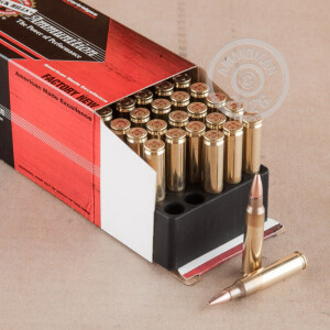 Photograph showing detail of 5.56X45 BLACK HILLS 50 GRAIN TSX (500 ROUNDS)