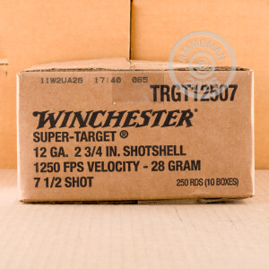 Photograph of Winchester 12 Gauge #7.5 shot for sale at AmmoMan.com
