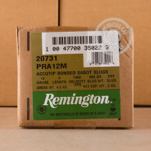 Photograph of Remington 12 Gauge Sabot Slug for sale at AmmoMan.com