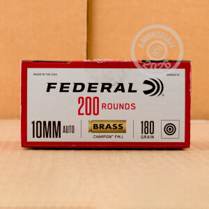 Image of 10mm pistol ammunition at AmmoMan.com.