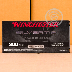 Image of 300 AAC Blackout rifle ammunition at AmmoMan.com.