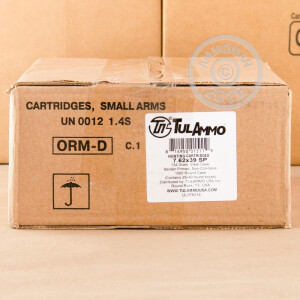 Photo detailing the 7.62X39MM TULAMMO 154 GRAIN SP (1000 ROUNDS) for sale at AmmoMan.com.