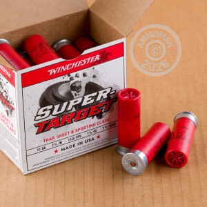 Image of 12 GAUGE WINCHESTER SUPER TARGET 2-3/4" #7.5 SHOT (25 ROUNDS)