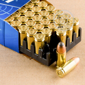 Image of the 9MM LUGER MAGTECH 124 GRAIN JSP (50 ROUNDS) available at AmmoMan.com.