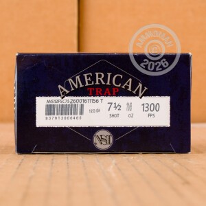 Image of 12 GAUGE NSI TARGET NOBEL SPEED 2 3/4“ 1 1/8 OZ. #7.5 SHOT (25 ROUNDS)