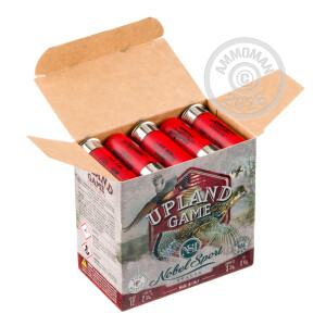 Picture of 2-3/4" 12 Gauge ammo made by NobelSport in-stock now at AmmoMan.com.