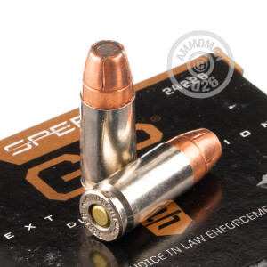 Photo detailing the 9MM SPEER GOLD DOT G2 147 GRAIN JHP (200 ROUNDS) for sale at AmmoMan.com.