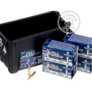 Photo of 223 Remington V-MAX ammo by Fiocchi for sale.