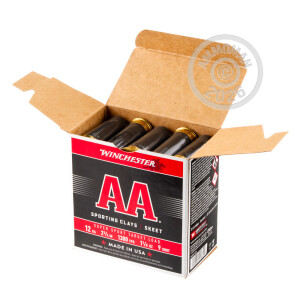 Image of the 12 GAUGE 2-3/4" WINCHESTER SPORT CLAY 1-1/8 OZ  #9 AA (250 ROUNDS) available at AmmoMan.com.