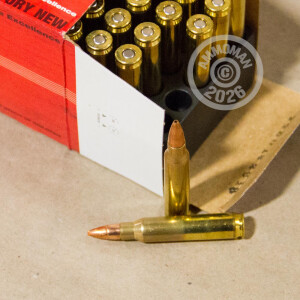 Photograph showing detail of 223 REMINGTON BLACK HILLS AMMUNITION 55 GRAIN BARNES MPG HP (50 ROUNDS)