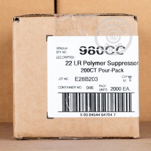  .22 Long Rifle ammo for sale at AmmoMan.com - 2000 rounds.