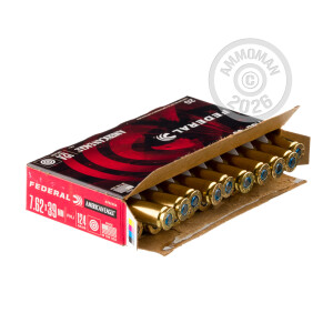 Image of the 7.62X39 FEDERAL AMERICAN EAGLE 124 GRAIN FMJ (20 ROUNDS) available at AmmoMan.com.