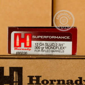  ammo made by Hornady with a 2-3/4" shell.
