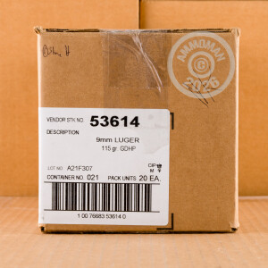 Photo detailing the 9MM LUGER SPEER GOLD DOT 115 GRAIN JHP (50 ROUNDS) for sale at AmmoMan.com.